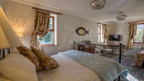 Hypo-allergenic bedding, individually decorated, individually furnished