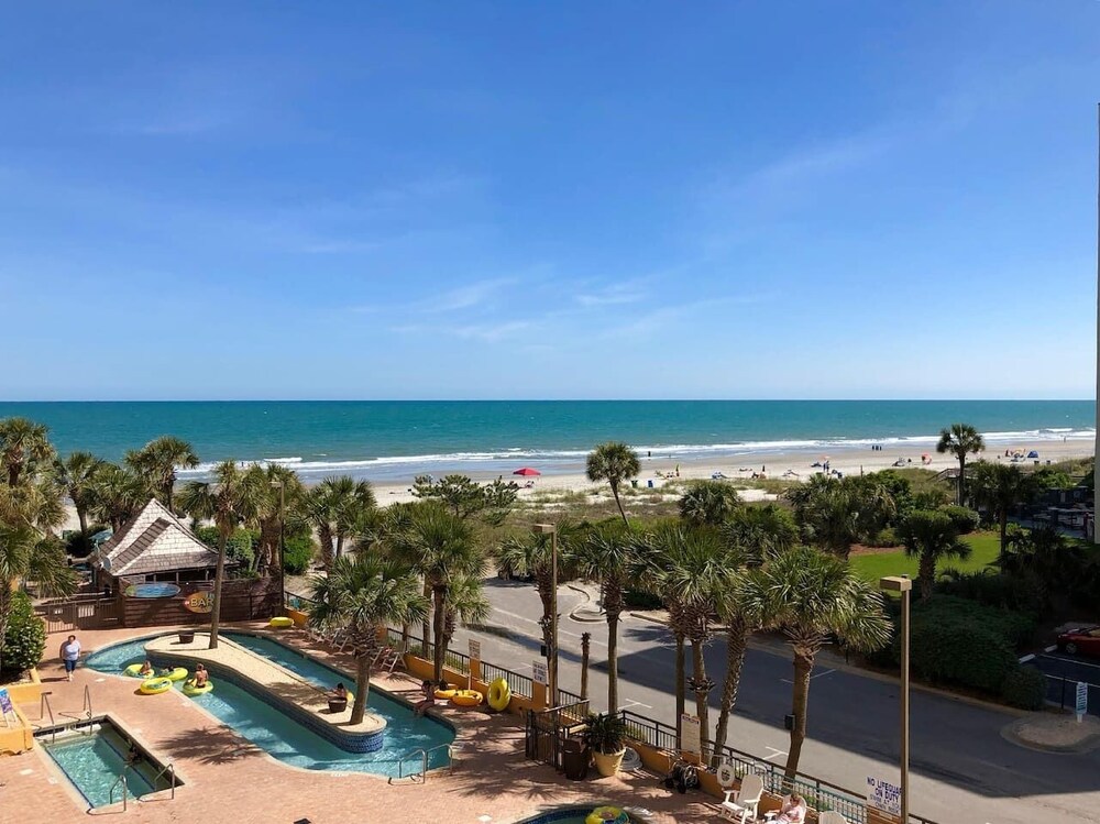 ★OCEANFRONT & SAND BELOW★Pools★Hot Tubs★Lazy River★S145