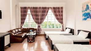 Minibar, blackout drapes, iron/ironing board, free WiFi