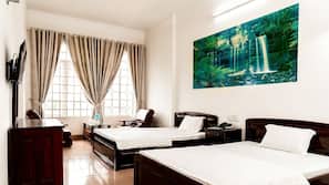 Minibar, blackout drapes, iron/ironing board, free WiFi