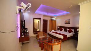 In-room safe, iron/ironing board, rollaway beds, free WiFi