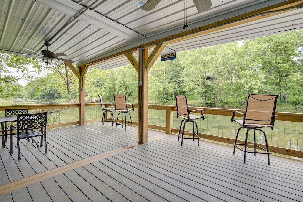 Riverfront | Pvt Dock | Trout Fishing | Firepit | Hot Tub