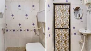 Shower, free toiletries