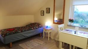 Individually decorated, individually furnished, iron/ironing board
