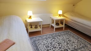 Individually decorated, individually furnished, iron/ironing board