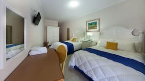 In-room safe, free WiFi, linens