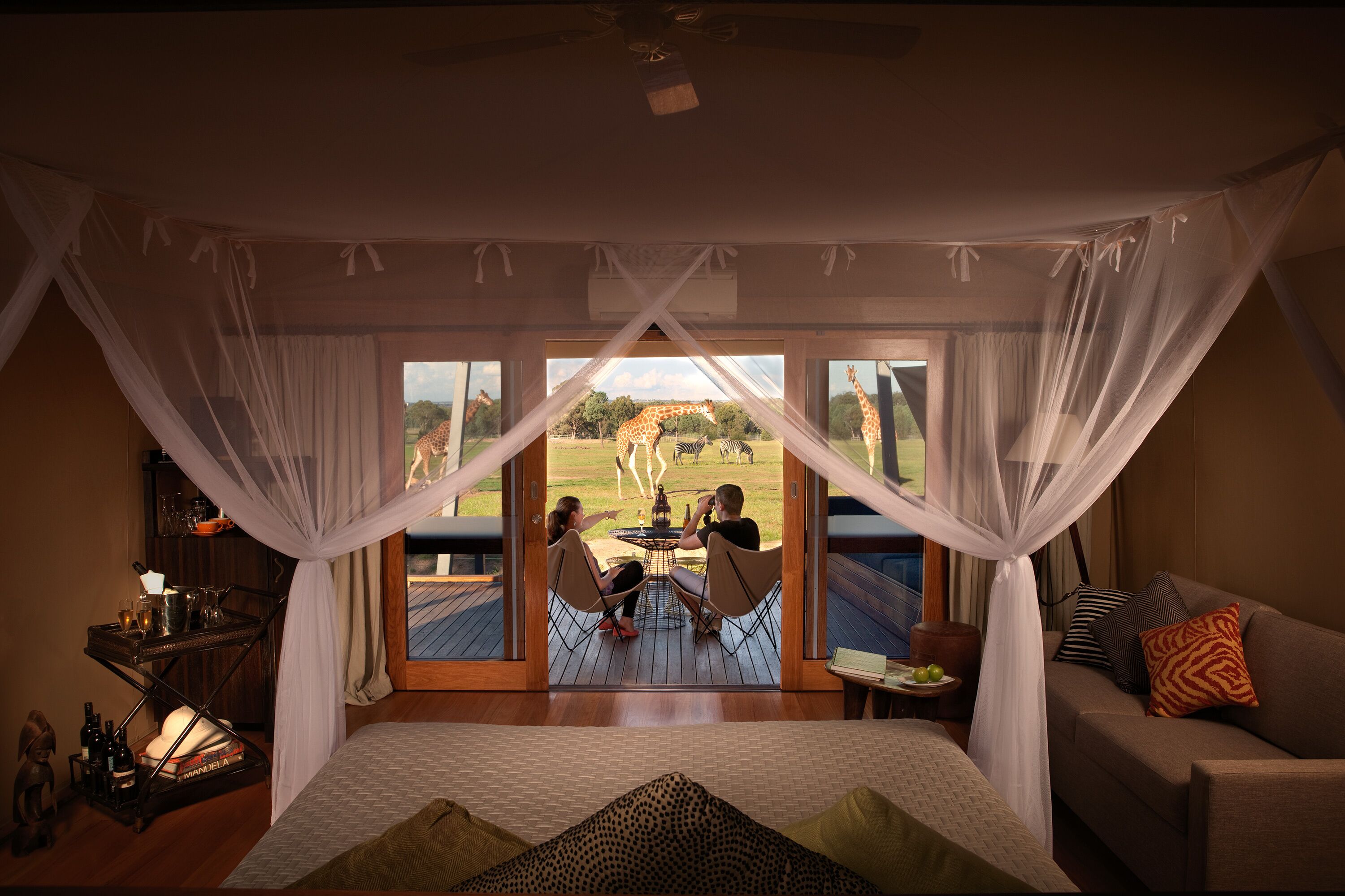 Zoofari Lodge at Taronga Western Plains