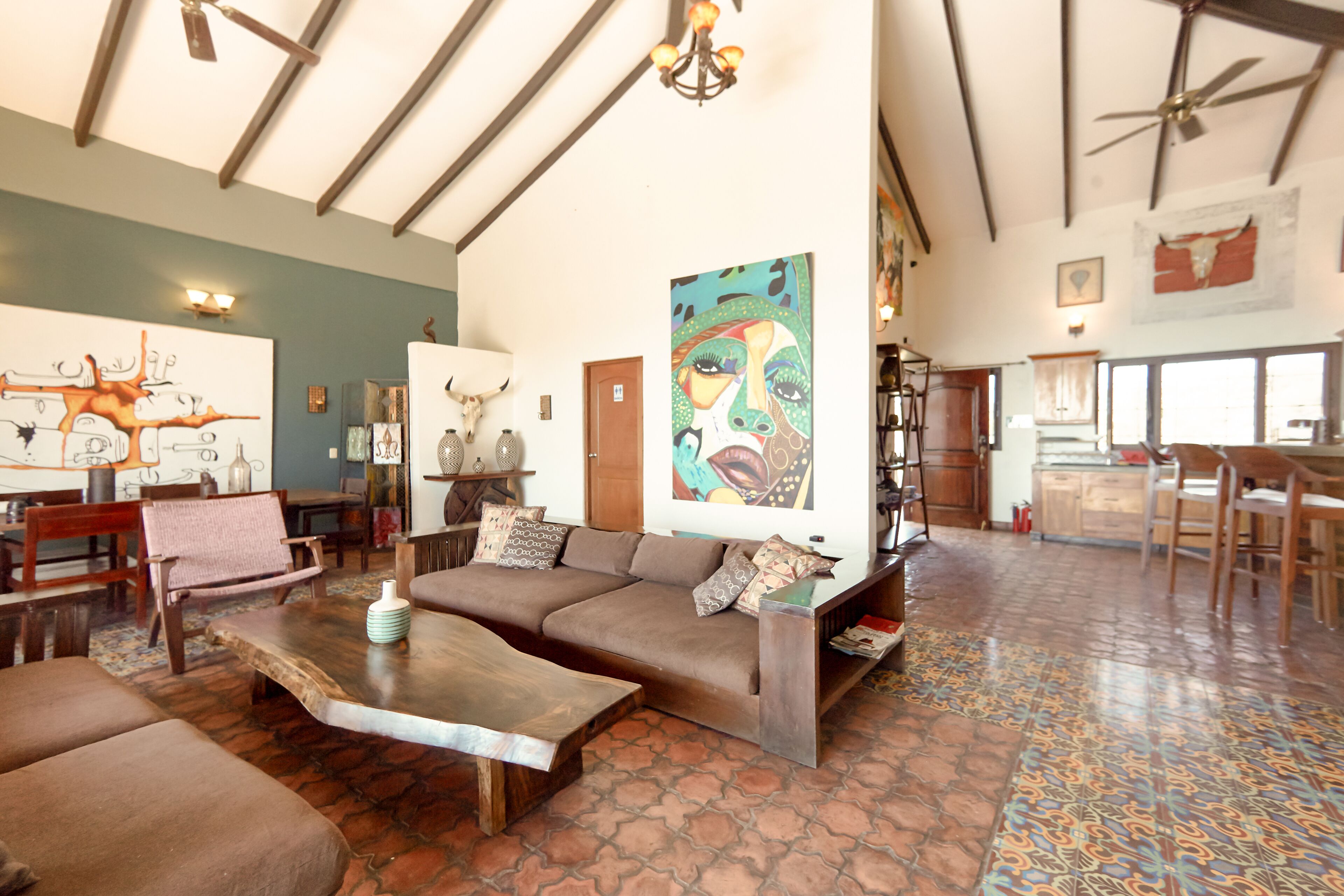 Arte-Sano Hotel Cafe in San Juan del sur, Nicaragua