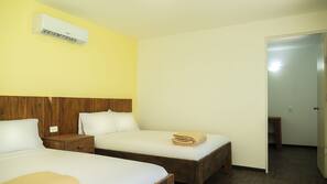 Free WiFi, bed sheets