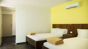 Free WiFi, bed sheets