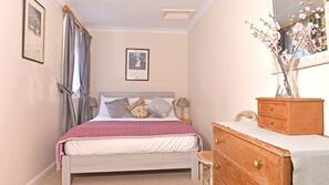 Individually decorated, individually furnished, iron/ironing board