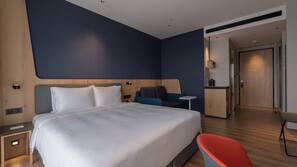 Premium bedding, in-room safe, individually decorated, desk