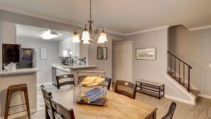Microwave, oven, hob, dishwasher