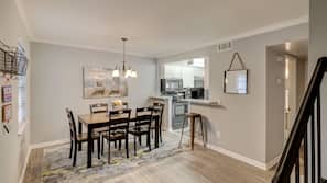 Microwave, oven, hob, dishwasher