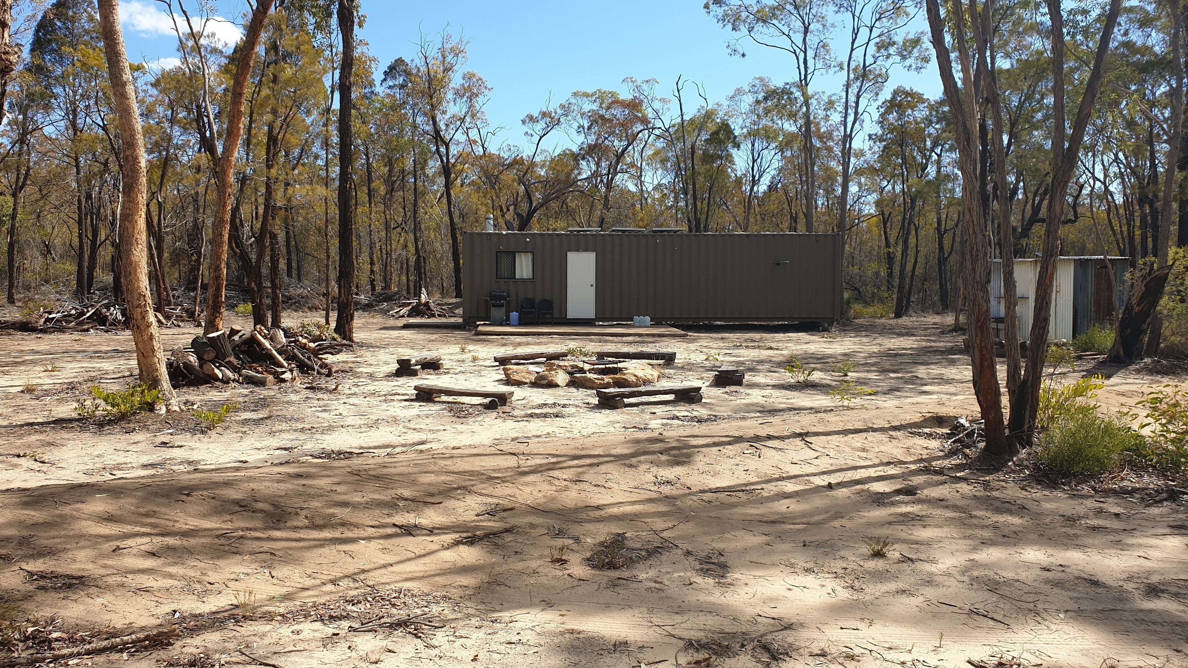 Outback Luxury Glamping Container Home Tiny House With Private Camping Ground