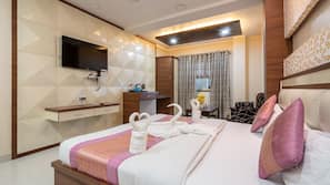 In-room safe, desk, rollaway beds, free WiFi