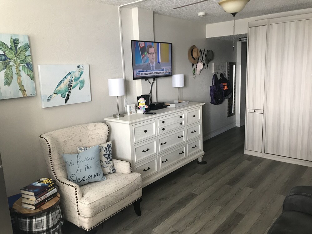 Condo on oceanfront property less than mile from boardwalk