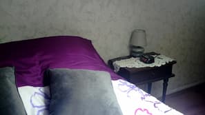 Individually decorated, individually furnished, iron/ironing board
