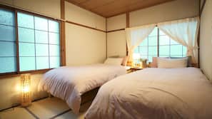 4 bedrooms, Internet, bed sheets
