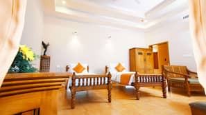 Premium bedding, in-room safe, desk, blackout curtains