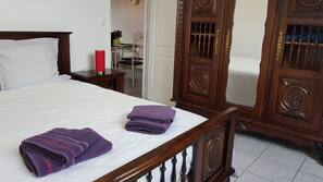 Individually decorated, individually furnished, iron/ironing board