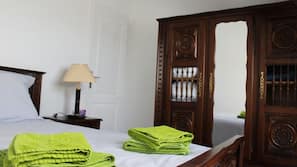 Individually decorated, individually furnished, iron/ironing board