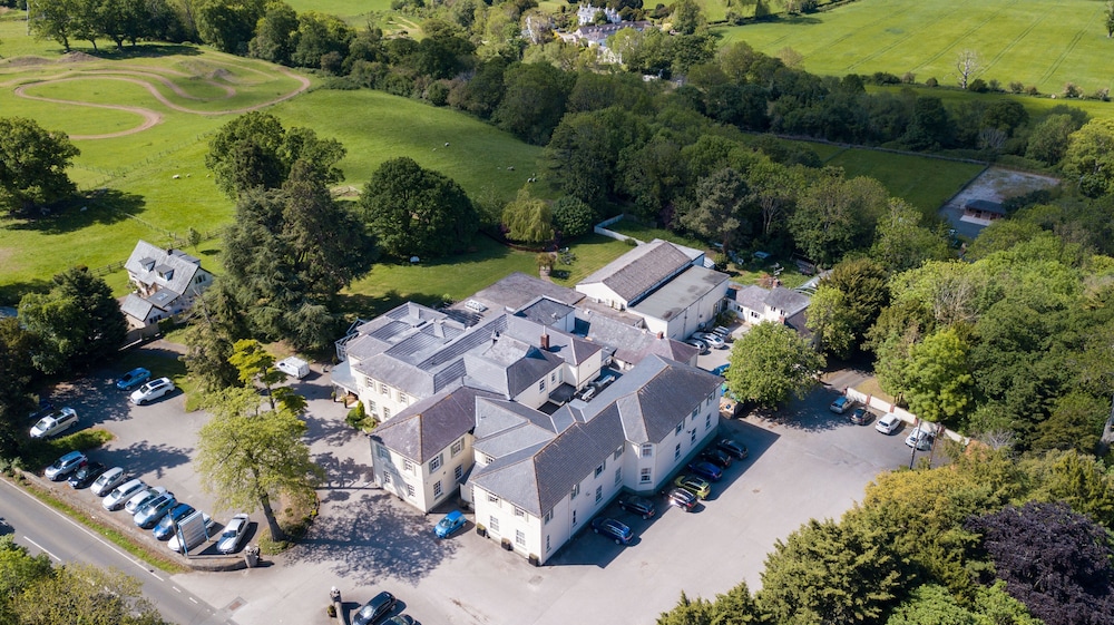 Aerial view, The Oriel Hotel 