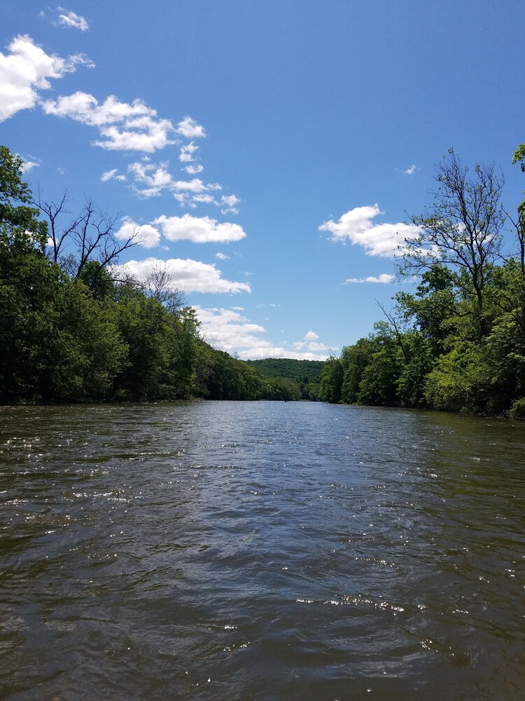 Warm & inviting,  Family oriented cabin on the creek.