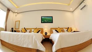 Premium bedding, minibar, in-room safe, desk