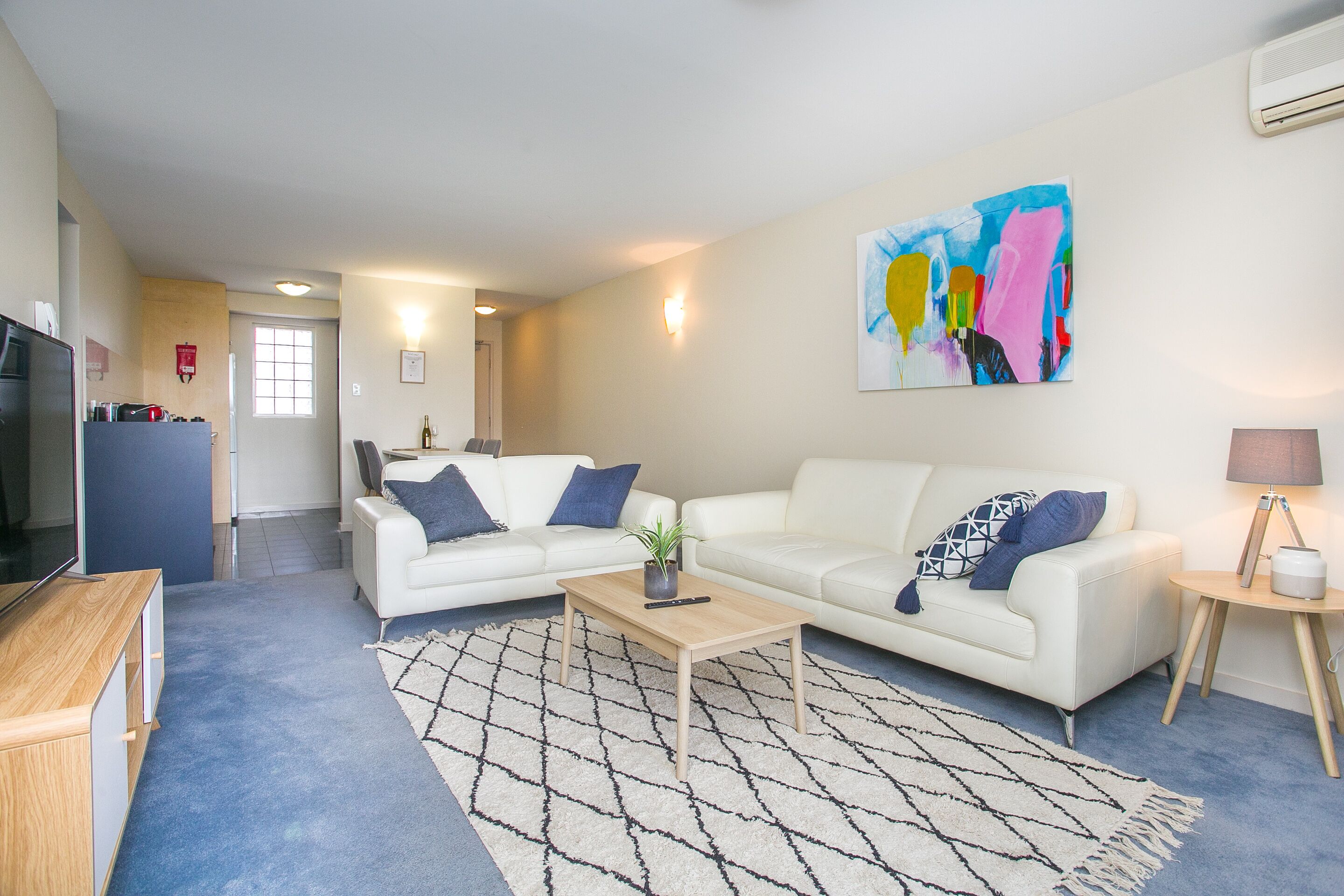 Isolation Ready. Grocery Delivery. Riverside with Resort Style Facilities. Close