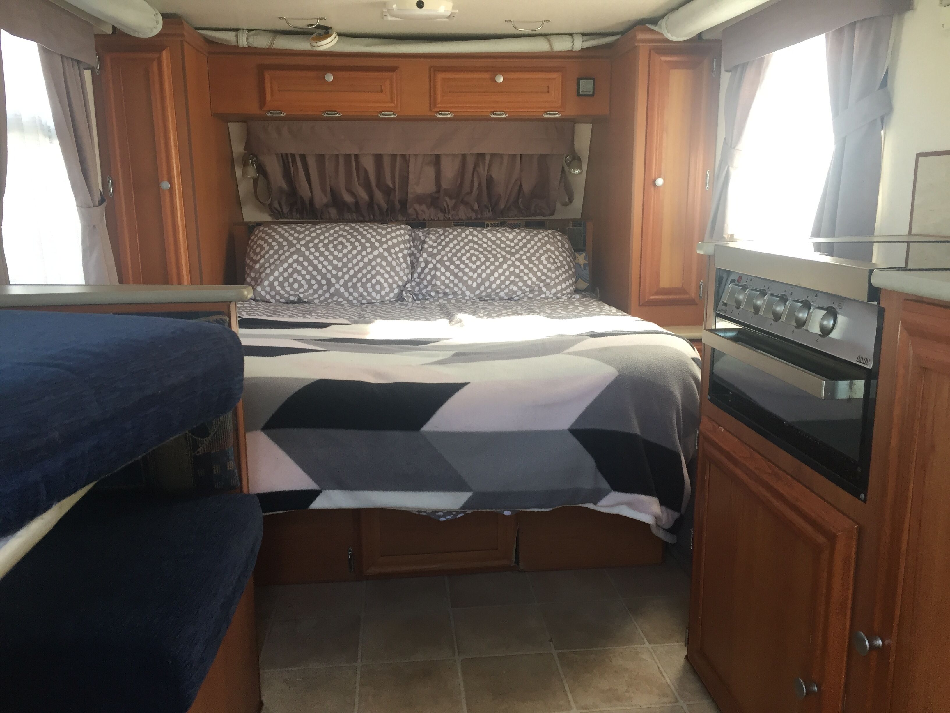 Exmouth Explorer Caravan Hire. Please Book Your Site Before Booking the van