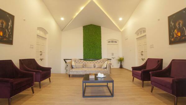 Lobby seating area