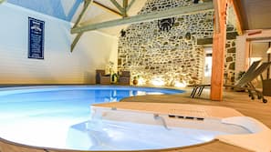 Piscine couverte, piscine chauffée