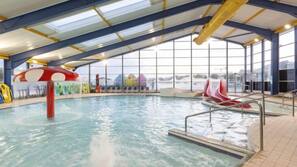 Indoor pool, a heated pool