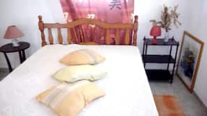 2 bedrooms, iron/ironing board