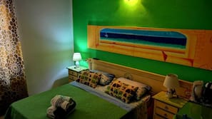 Premium bedding, down comforters, desk, laptop workspace