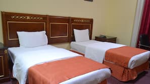 Desk, iron/ironing board, free WiFi, linens