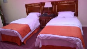 Desk, iron/ironing board, free WiFi, linens