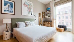2 chambres, fer et planche à repasser, Wi-Fi, draps fournis