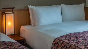 Premium bedding, down duvet, pillow top beds, individually decorated