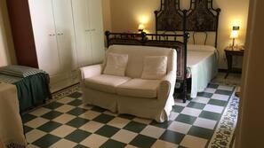 Individually decorated, individually furnished, iron/ironing board