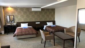Free WiFi, linens