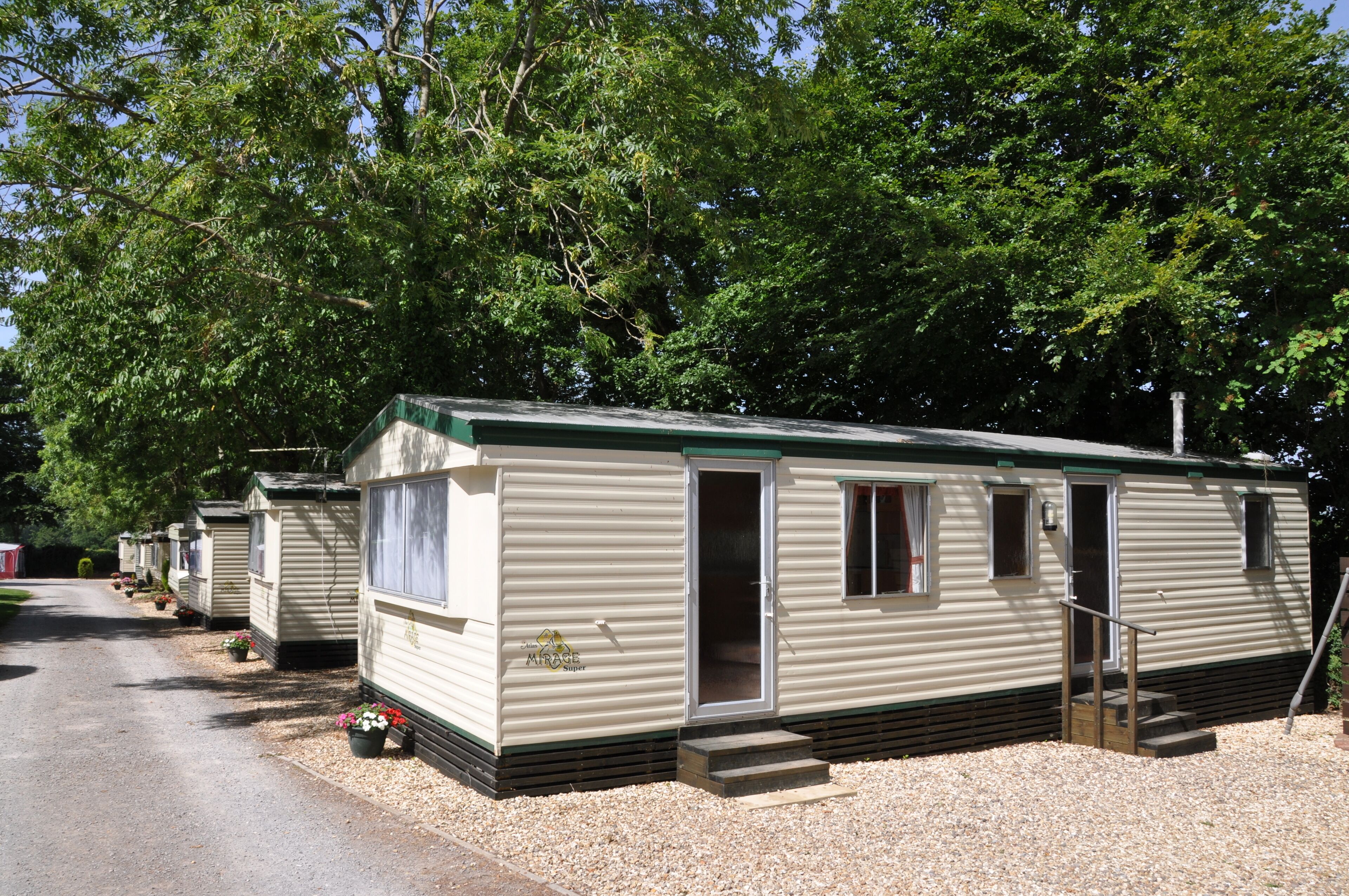 Quantock Orchard Caravan Park in Taunton, United Kingdom