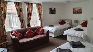 Iron/ironing board, free WiFi, linens