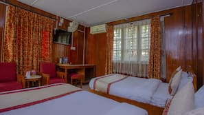 Premium bedding, individually decorated, individually furnished, desk