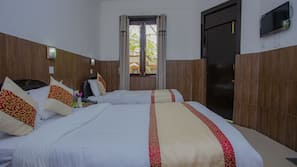 Premium bedding, individually decorated, individually furnished, desk
