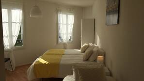 Iron/ironing board, cots/infant beds, rollaway beds, free WiFi