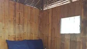 Premium bedding, laptop workspace, free WiFi