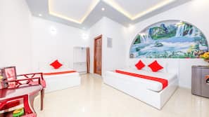 Minibar, desk, free WiFi, bed sheets