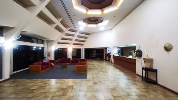 Lobby seating area